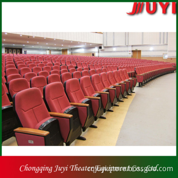 telescopic chair JY-615S factory price bleacher theater furniture auditorium chair retractable seating manufacture